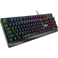 Inter-Tech žaidimų klaviatūra NK-2000ME 88884100, USB laidas, mechaninė, pilno dydžio, paspaudžiami jungikliai, Outemu Blue, GER