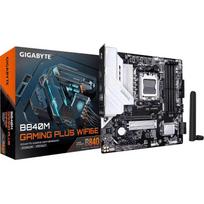 Gigabyte B840M GAMING PLUS WIFI6E B840M GAMING P WF6E, pagrindinė plokštė, lizdas AM5, DDR5, 256GB, Micro-ATX, Wi-Fi 6E