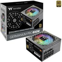 Thermaltake Germanium Pro RGB 850W (black, 1x 12-pin high power GPU, 4x PCIe, cable management, 850 watts)