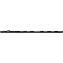 Digitus power strip with aluminum profile, 18-fold, 42U (black/aluminum, 2 meter cable, circuit breaker 16A type C)