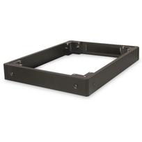 Digitus cokolis DN-19 PLINTH-6/8-B, 600x100x800 mm, 19 colių, plieno lakštas, juodas RAL 9005, kabelio įvadas