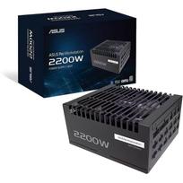 ASUS ASUS-PRO-WS-2200P, PC power supply, black, 2x 12-pin high-power GPU, 4x PCIe, cable management, 2200 watts