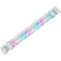 Thermaltake maitinimo kabelio prailgintuvas Tt Mod AC-082-CN6NAN-A1, 345mm, 8-pin EPS, RGB, baltas, universalus
