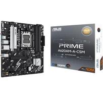 Asus pagrindinė plokštė PRIME A620AM-A-CSM 90MB1MY0-M0EAYC, lizdas AM5, DDR5-SDRAM, 256GB, micro ATX, AMD A620A, Gigabit Ethernet