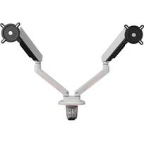 ONE FOR ALL Universal Gaming Dual Monitor Arm (DM8220), Monitor Mount White, RGB