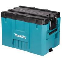 Makita Įrankių dėžė P-91023, 58.49 l, 45 kg, 56.5 cm, 39.4 cm, 40.2 cm, mėlyna/juoda, su rankena, atspari vandeniui, plastikas
