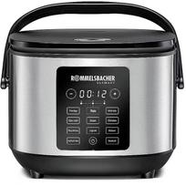 Rommelsbacher ryžių viryklė MRK 650, 3l, 600W, 8 režimai, garų viryklė, elektroninis valdymas, laikmatis, reguliuojama temperatūra