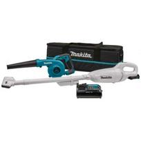 Makita akumuliatorinių mašinų rinkinys CLX245SAX1, 12 V, 2 Ah, 1 akumuliatorius, dulkių siurblys, lapų pūstuvas, krepšyje