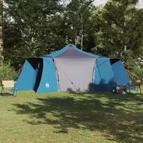 Tipi palapinė su stogu Mėlyna 492 x 492 x 275 cm tafta