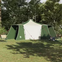 Tipi palapinė su stogu Žalia 492 x 492 x 275 cm tafta