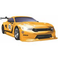 Carrera radijo valdomas automobilis 50051021, 1:50, geltonas, Ford Mustang GT3 Nr.51, 1.8m/s, 30min, USB-C, 12m
