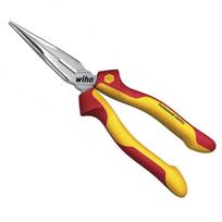 Wiha snipe nose pliers Professional electric, gripping pliers red/yellow, with side cutters, straight shape
