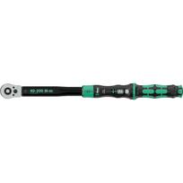 Wera veržliarakčio dinamometrinis raktas Click-Torque Lock C 3 R/L 05075695001, 40-200 Nm, 1/2" (12.5 mm), ±3%, 45 dantukai