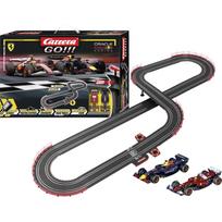 Carrera automobilių trasos rinkinys GO!!! Champion's Racing 20062603, 430 cm, juoda, plastikas, judančios dalys, nuo 4 m.