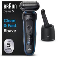 Braun Series 5 52-B7000cc, shaver black/blue
