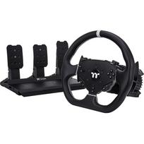 Thermaltake G6 Direct Drive lenktynių vairas su pedalais GRB-G6D-DGT3BB-01, juodas, laidinis, RGB apšvietimas, MacOS, PC