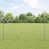 Euro tvora 1,5 x 10 m PVC padengta geležis