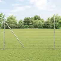 Euro tvora 1,5 x 10 m PVC padengta geležis