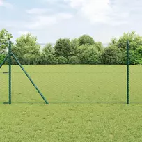 Heksagoninė tvora Žalia 1 x 10 m PVC