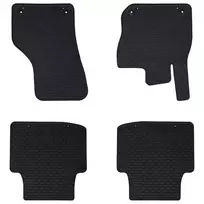 Automobilių kilimėlis 4 pcs Juoda tinka VW PASSAT B9 TDI 2024