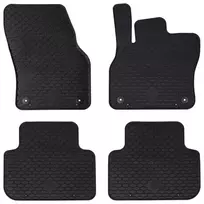 Automobilių kilimėlis 4 pcs Juoda Tinkamas Audi Q3 2019-2025
