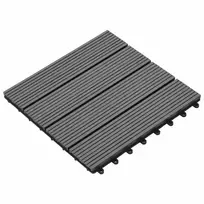 Terasinė Plytelė 11 pcs Pilka 30 x 30 cm MPK
