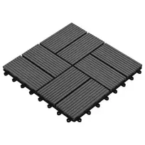 Terasinė Plytelė 11 pcs Pilka 30 x 30 cm MPK