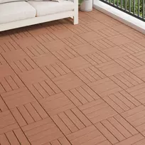 Terasinė Plytelė 11 pcs Šviesiai rudas 30 x 30 cm MPK