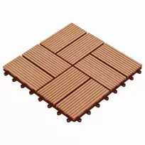 Terasinė Plytelė 11 pcs Tikmedis 30 x 30 cm MPK