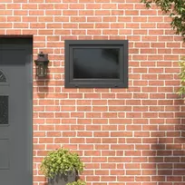 Požeminio lango RISOR 80 x 60 cm PVC ir stiklas Antracito
