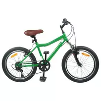 Vaikų Dviratis 24 Colių 6-Speed 8-12 metų Žalia