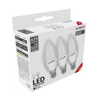 Avide LED lemputės 5W E14 3000K 3vnt