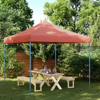 Šventės palapinė Terakotos 292 x 292 x 315 cm Oksfordo audinys
