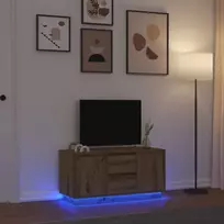 Televizoriaus spintelė su LED, artisano, 100x41x50 cm
