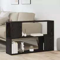 TV spintelių komplektas Juoda 100 x 24 x 63 cm Apdirbta mediena