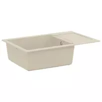 Kriauklė Smėlio 780 x 500 mm 80% Kvarcas ir 20% Derva
