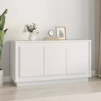 Šoninė spintelė, baltos spalvos, 102x35x55cm, apdirbta mediena