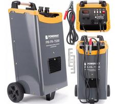 Automobilinis akumuliatorių įkroviklis ir paleidėjas PowerMat 750A