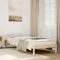 Lovos rėmas be čiužinio, 90x210cm, pušies masyvas, itin ilgas