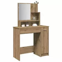 tualetinis staliukas su veidrodžiu Artisan ąžuolas