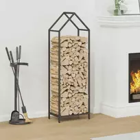 Malkų lentyna Juoda 40x25x120 cm Šaltai valcuotas plienas