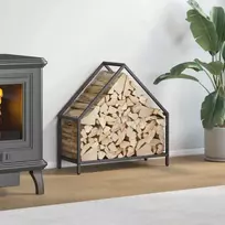 Malkų lentyna Juoda 60x25x60 cm Šaltai valcuotas plienas