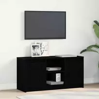 TV vienetai Juoda 100 x 34 x 50 cm Apdirbta mediena
