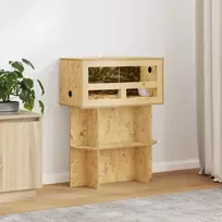 Terariumo bazė su lentyna Ruda 60 x 30 x 50 cm OSB