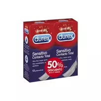 DUREX Sensitivo Contact Condoms 2x12 Units