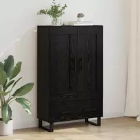 Aukštas spintelė su stalčių Juodas ąžuolas 69,5 x 31 x 115 cm
