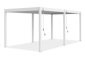 Pavėsinė Pergola Elegance, 3x6 m, balta
