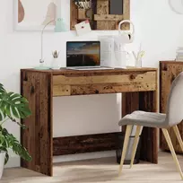 Stalas su stalčių Senas medis 100 x 50 x 78 cm Dirbtinė mediena