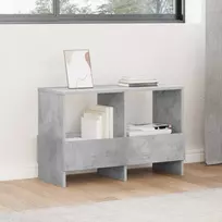 Žurnalų stovas Betono pilka 68,5 x 30 x 45 cm