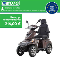 Elektrinis keturratis skuteris HS650 MDR, 650W 20AH Ličio jonų⚡️ eMOTO